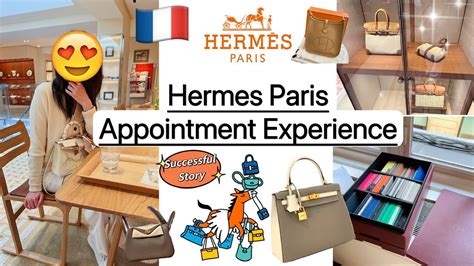 how to make an appointment at hermes paris|Hermes Paris appointment online.